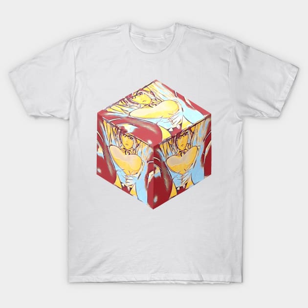 Meiko Shiraki Painting_Box T-Shirt by Hybrid Visual